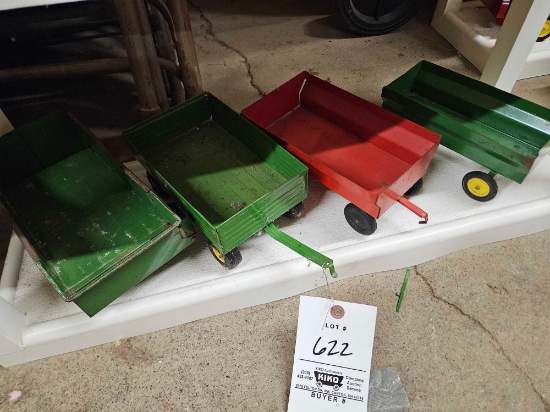 Wagons 1/16th, bid x 4