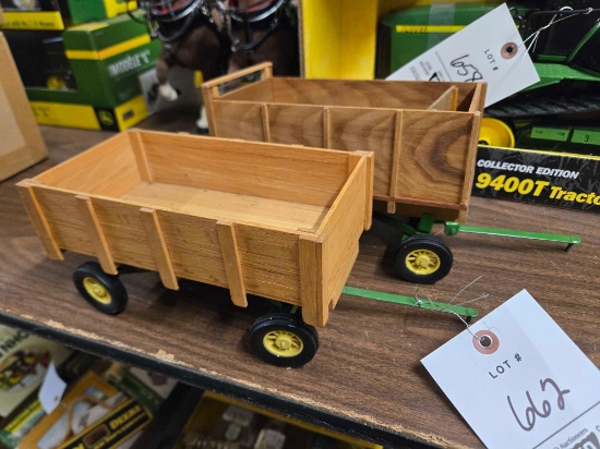 (2) Wagons John Deere Frames