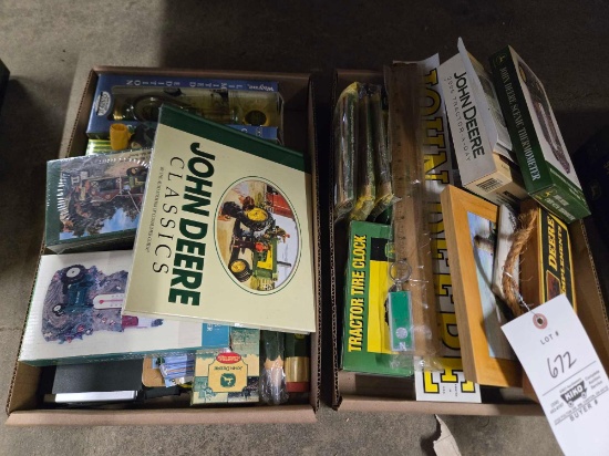 John Deere Signs, Cards, Books, Thermometer, and more