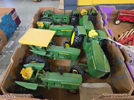 1/16 John Deere Tractors bid x 6