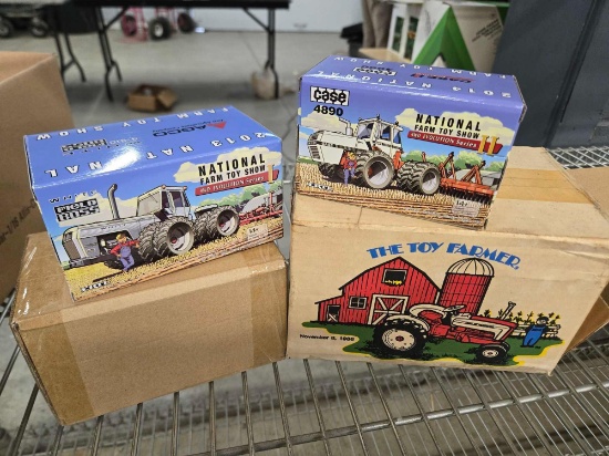 The Toy Farmer Tractors bid x 4