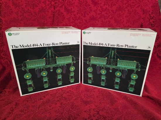 John Deere Model 494-A Four Row Planter Precision Classics No.9 bid x 2