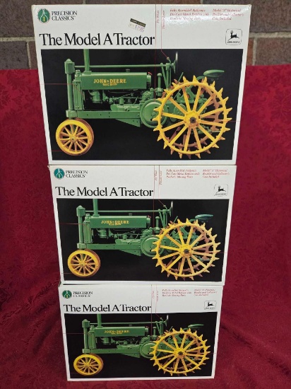 John Deere Model A Tractor Precision Classics No. 1 bid x 3