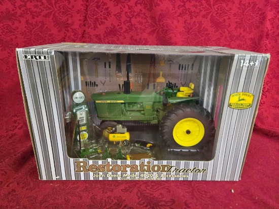 John Deere Restoration Tractor 4020 and Accessories