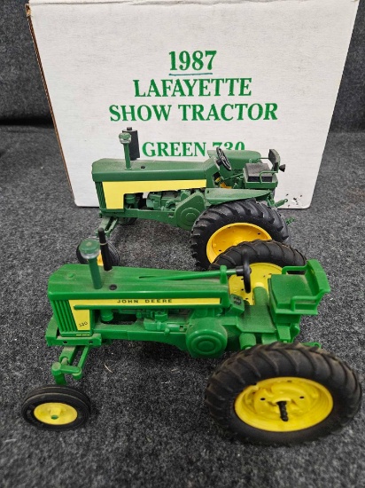 John Deere 730 and 520 by Yoders