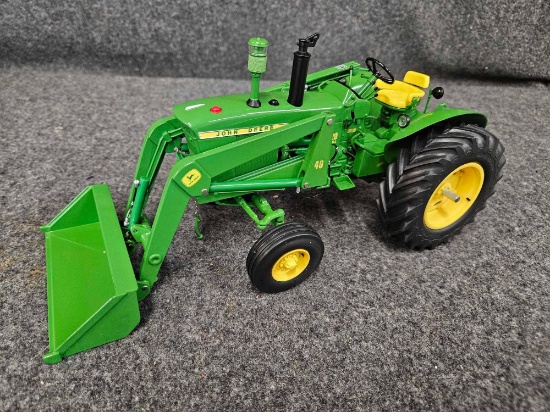 Customized John Deere 3020 Diesel Tractor with 48 Front End Loader 1/16