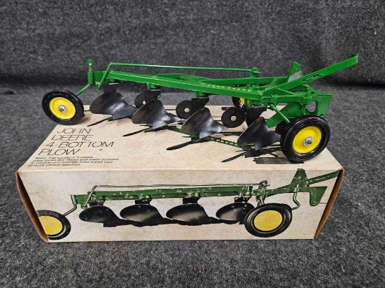John Deere 4 Bottom Plow in Original Box 1/16