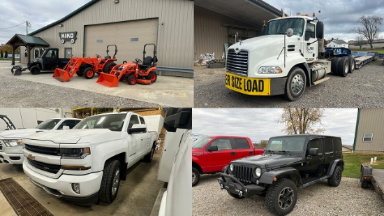 Farm Equip., Machinery, Autos, More 23328 - Andrew