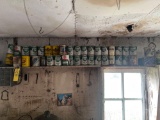 Early Oil Cans / Contents of Shelf