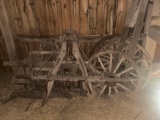 Early Wooden Spoke Wagon Wheels