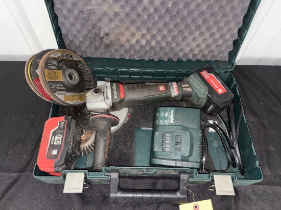 Metabo B-18 LTX BL-150 18V Cordless Grinder Set