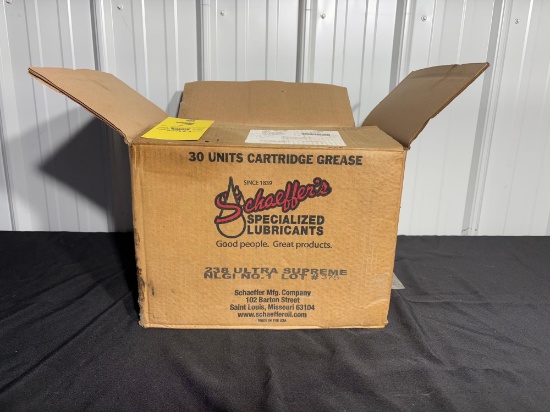 Box of Schaeffer 238 Ultra Supreme Cartridge Grease