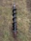 6 inch post hole auger