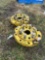 John Deere 10 bolt dual hubs for 3.375 in /86mm diameter axle