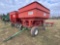 Unverferth 275 gravity wagon on JD 1065A gear