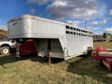 7 X 20 alum Featherlite gooseneck trailer divider gate