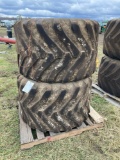 2 Alliance 700/40/22.5 tires
