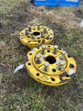 John Deere 10 bolt dual hubs for 3.375 in /86mm diameter axle
