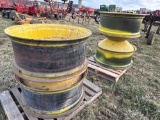(4) 16 X 38 tractor rims 10 bolt