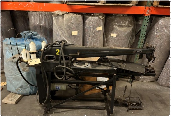 Union Special Samson 2-Needle Chain Stitch Long Arm Sewing Machine 36" Arm