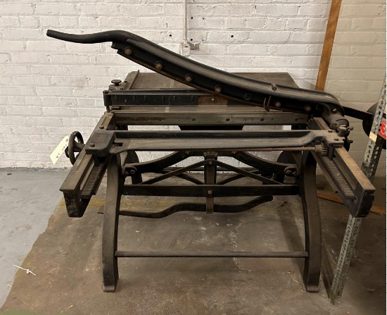 John Jacques Bookbinder Shears with Counterweight
