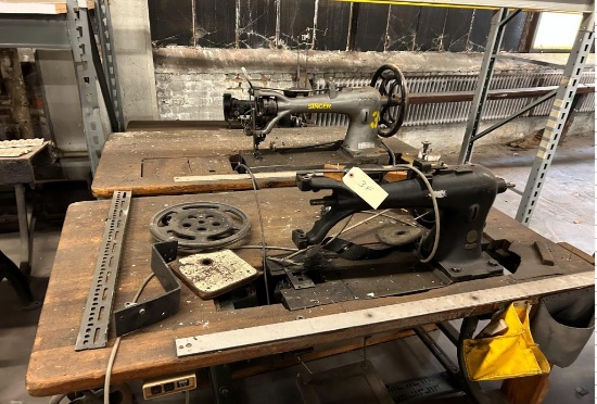 Misc Singer Sewing Machines with tables