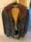 Boyville Leather Bomber Style Jacket with Belt