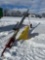 1 owner Hutchinson 8 x 30 transport pto auger with poly hopper (Like New)