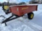 Pequea ATR 86 pull type hydraulic dump trailer (Like New)