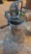 Dazey Butter churn & Sad Irons lot