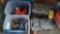 Lot of power tools, sockets, rock salt and more