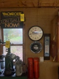Monroe Auto Sign / Gunk Auto Clock / Corvette Covers