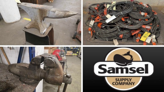 Kiko Auctioneers Auction Catalog - Wire Rope & Slings, Anvils, Vises ...