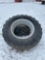pair of Goodyear 18.4-34 tires on 8 loop rims, loaded with calcium