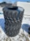 (4) new unused 10x16.5, 10 ply skid loader tires, bid times 4