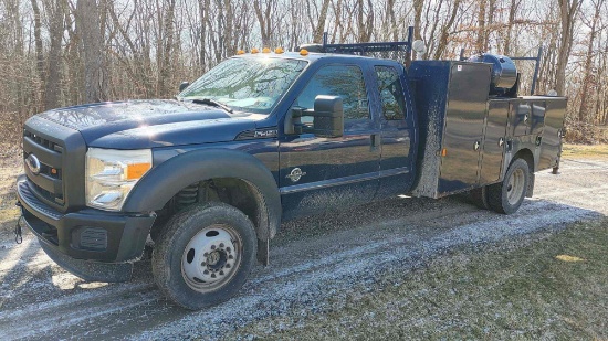 2012 Ford F-550 6.7L V-8 pwr stroke diesel