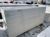 3.5in x 4ft x 8ft foam board insulation, bid times 13