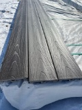 12ft brown pvc capped composite decking, 48 pieces, bid times 576 linear feet