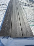 12ft brown pvc capped composite decking, 48 pieces, bid times 576 linear feet
