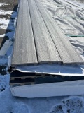 16ft gray pvc capped composite decking, 48 pieces, bid times 768 linear feet