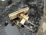 international blade with mounting bracket/ parts