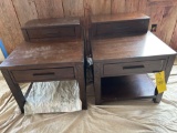 2 Solid Wood Side Tables