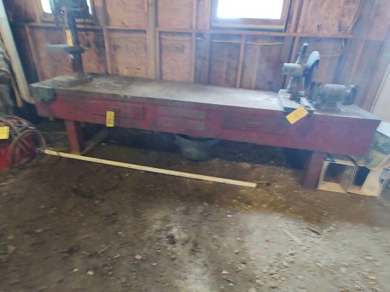 Large Workbench Butcher block Top