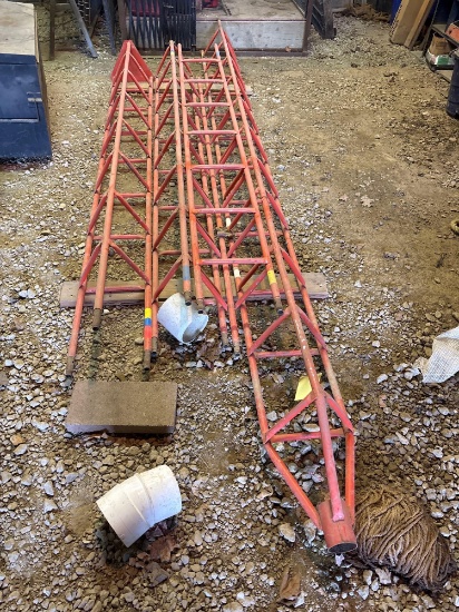 Antenna Ladder, 4 sections