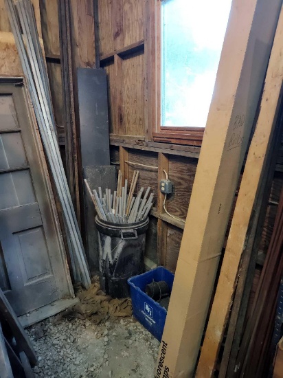 Contents of Corner Conduit Door Copper Pipe