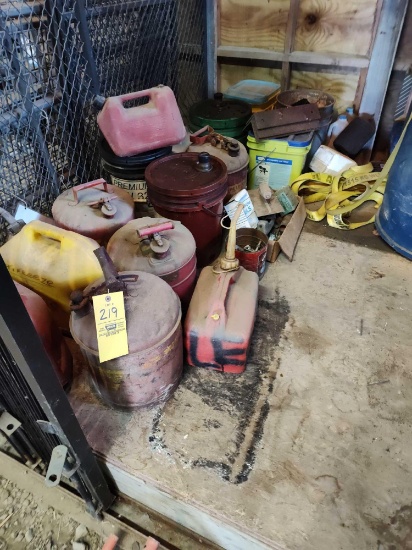 Gas Cans Buckets