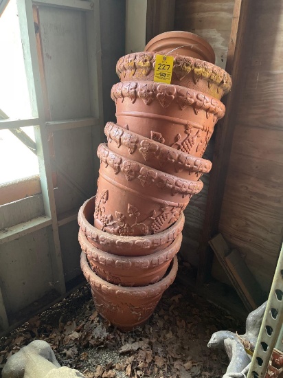 (8) Large Planters