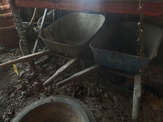 (2) Wheelbarrows