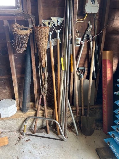 Yard Tools and Pipe