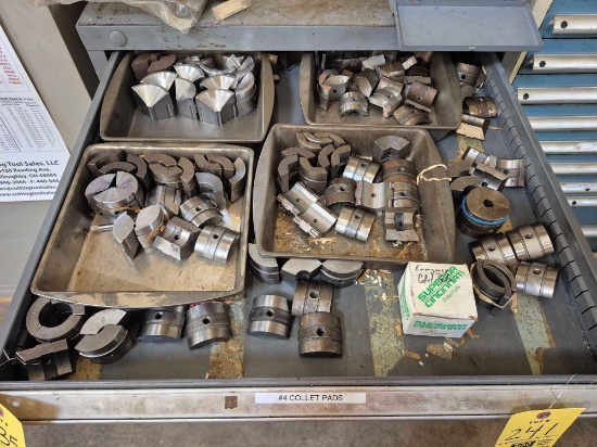 Drawer Contents - Size #4 CNC Machine Collect Pads